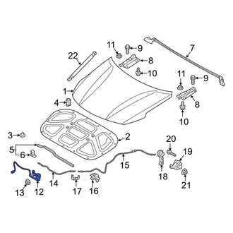 Kia OE - Front Hood Latch