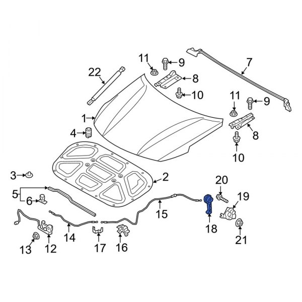 Hood Release Handle