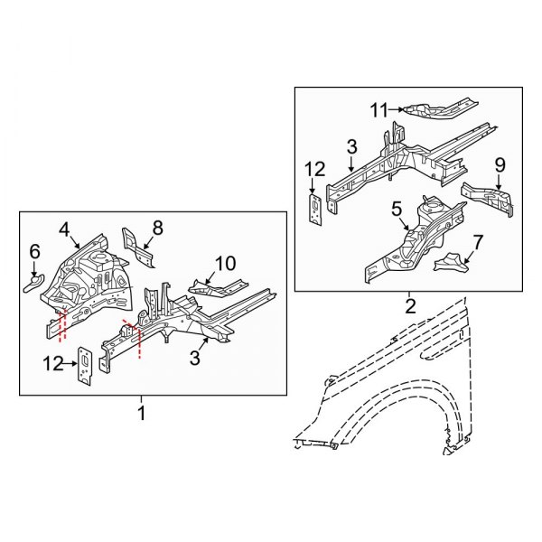 Fender - Structural Components & Rails