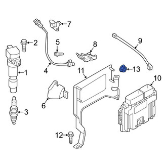 Kia OE - Front Bumper Cover Nut