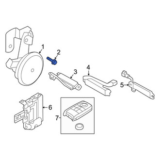 Kia OE - Anti-Theft Alarm Siren Bolt