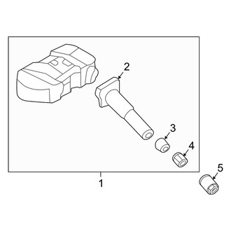 Kia OE - Electrical - Tire Pressure Monitor Components