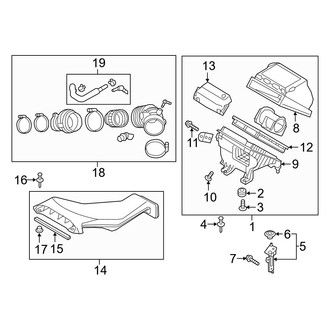 Kia OE - Engine / Transaxle - Air Intake (1.6L)