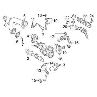 Kia OE - Turbocharger Oil Line Bolt