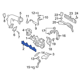 Kia OE - Turbocharger Gasket
