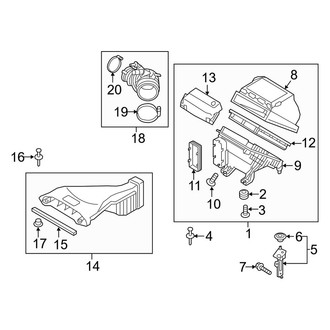 Kia OE - Engine / Transaxle - Air Intake (2.0L)