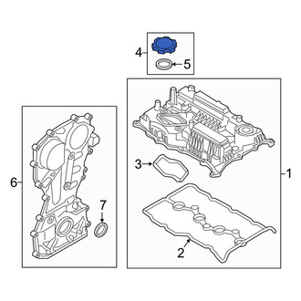 Kia OE - Engine Oil Filler Cap