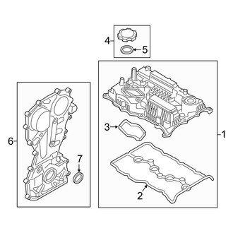 Kia OE - Engine / Transaxle - Valve & Timing Covers