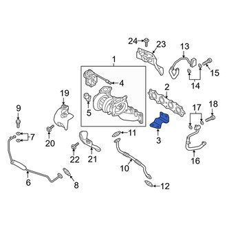 Kia OE - Turbocharger Bracket