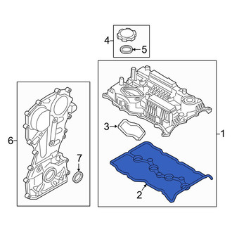 Kia OE - Engine Valve Cover Gasket