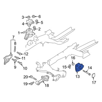 Kia OE - Automatic Transmission Mount