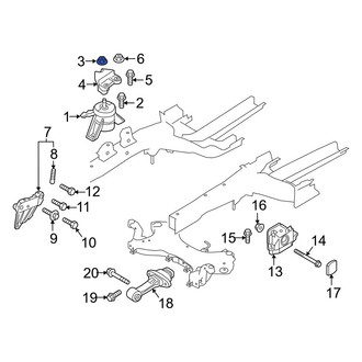 Kia OE - Engine Mount Nut