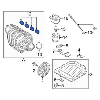 Kia OE - Engine Intake Manifold Gasket