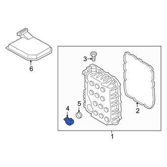 Kia OE - Automatic Transmission Cover Drain Plug