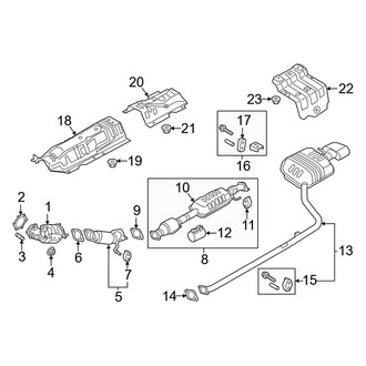 Kia OE - Exhaust System - Exhaust Components