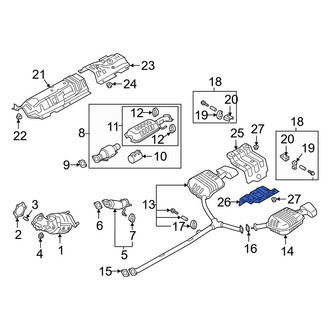 Kia OE - Rear Left Floor Pan Heat Shield