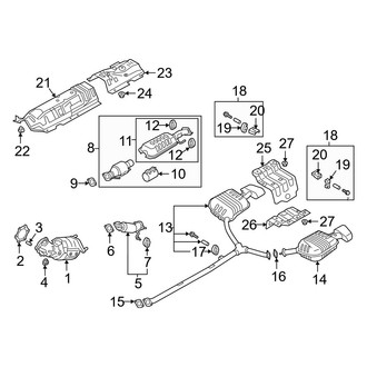 Kia OE - Exhaust System - Exhaust Components