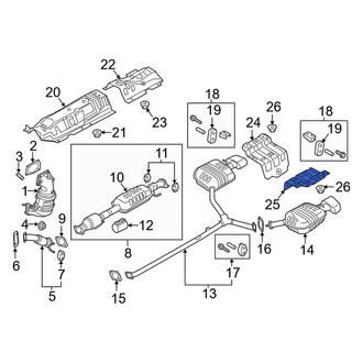 Kia OE - Rear Left Floor Pan Heat Shield