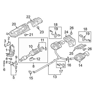 Kia OE - Exhaust System - Exhaust Components