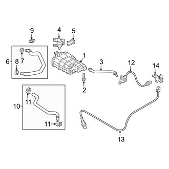 Kia OE - Emission System - Emission Components (SX / SX Limited)