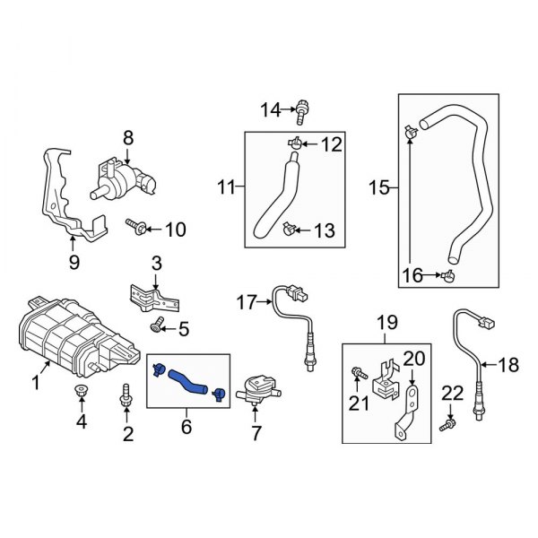 Evaporative Emissions System Lines