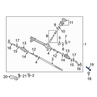 Kia OE - Steering Tie Rod End Cotter Pin