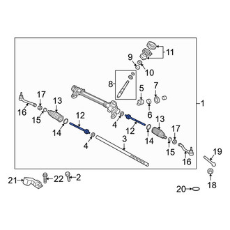 Kia OE - Inner Steering Tie Rod End