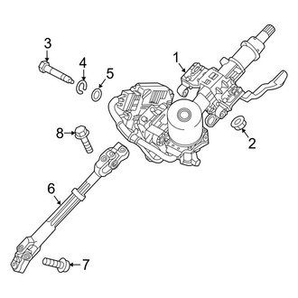 Kia OE - Steering Column Assembly (Hybrid EX / Hybrid Premium / Plug-In Hybrid EX)