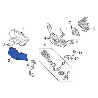 Kia OE - Lower Steering Column Cover