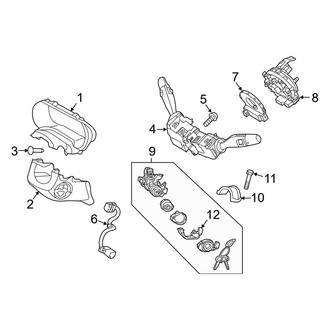 Kia OE - Steering Column - Shroud, Switches & Levers