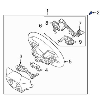 Kia OE - Steering Wheel Bolt