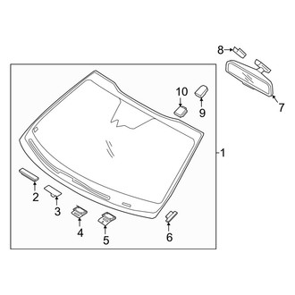 Kia OE - Windshield - Glass