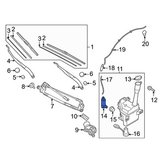 Kia OE - Windshield Washer Pump