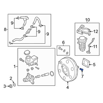 Kia OE - Power Brake Booster Cotter Pin