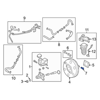 Kia OE - Power Brake Booster Cotter Pin