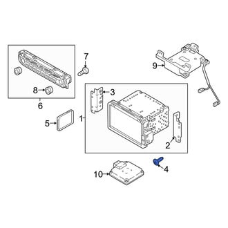 Kia OE - GPS Navigation System Screw