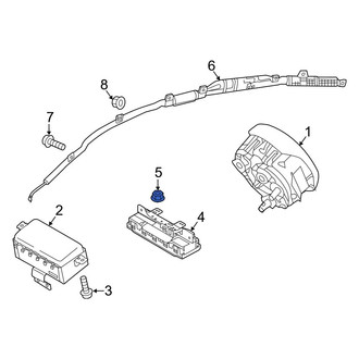 Kia OE - Instrument Panel Air Bag Nut