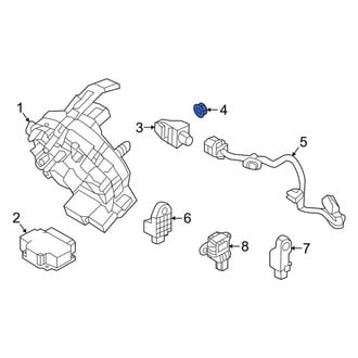 Kia OE - Air Bag Impact Sensor Nut