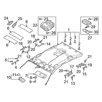 Kia OE - Map Light Bulb