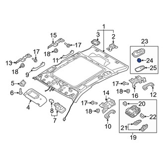 Kia OE - Map Light Bulb