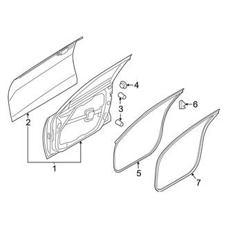 Kia OE - Front Door - Door & Components