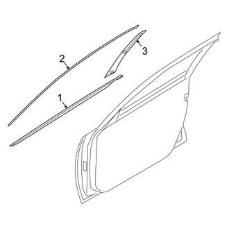 Kia OE - Front Door - Exterior Trim