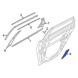 Kia OE - Rear Left Stone Guard