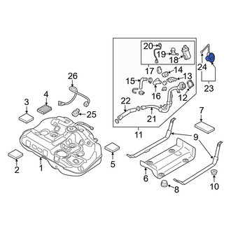 Kia OE - Fuel Tank Cap