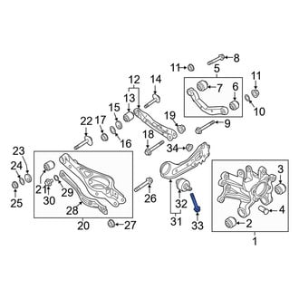 Kia OE - Beam Axle Bolt