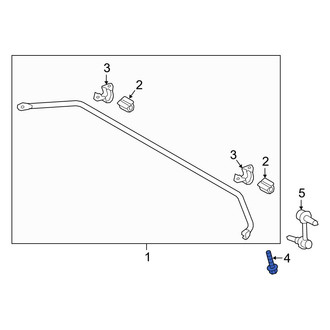 Kia OE - Suspension Stabilizer Bar Bracket Bolt
