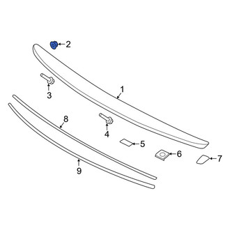 Kia OE - Spoiler Nut