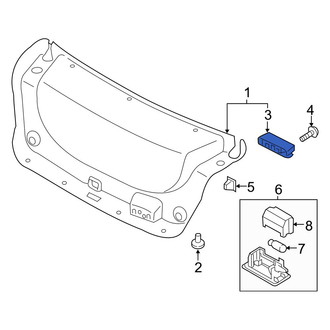Kia OE - Rear Deck Lid Handle
