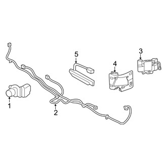 Kia OE - Rear Bumper - Bumper & Components (Sensors & Electrical), (Hybrid EX / Hybrid Premium / Plug-In Hybrid EX)