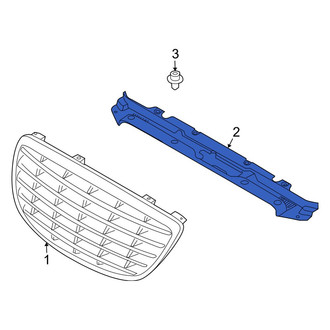 Kia OE - Front Radiator Support Access Cover